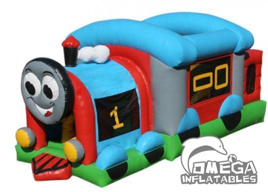 Inflatable Thomas Train Obstacle Course