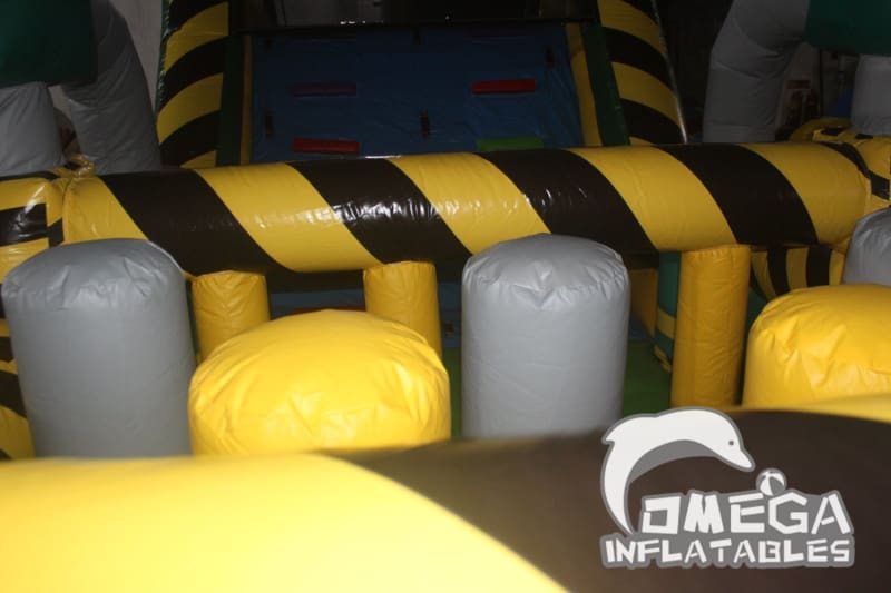 Inflatable Toxic Obstacle Course for sale