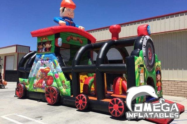 Inflatable Train Playland