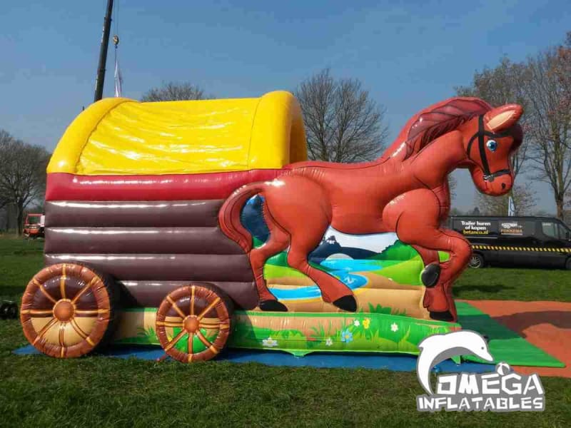 Inflatable Wagon Bouncer