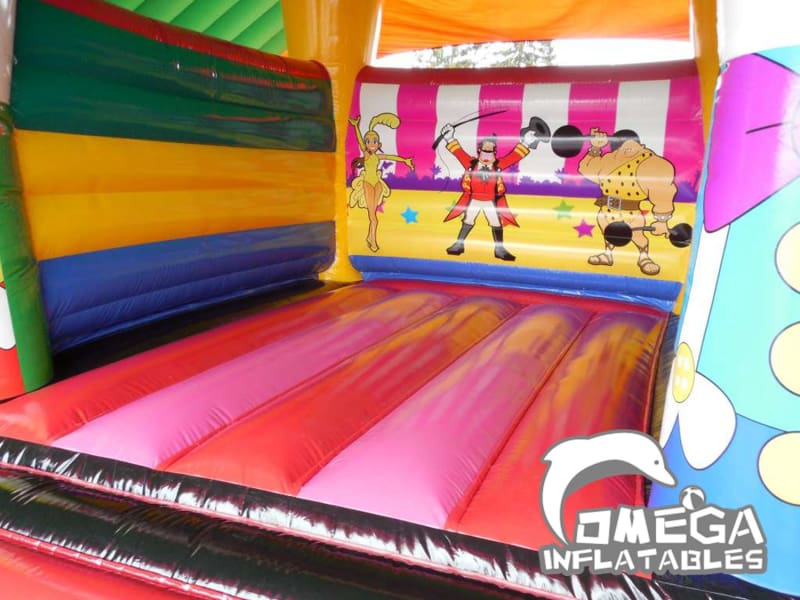 Inflatables 3D Happy Clown Jumping Castle