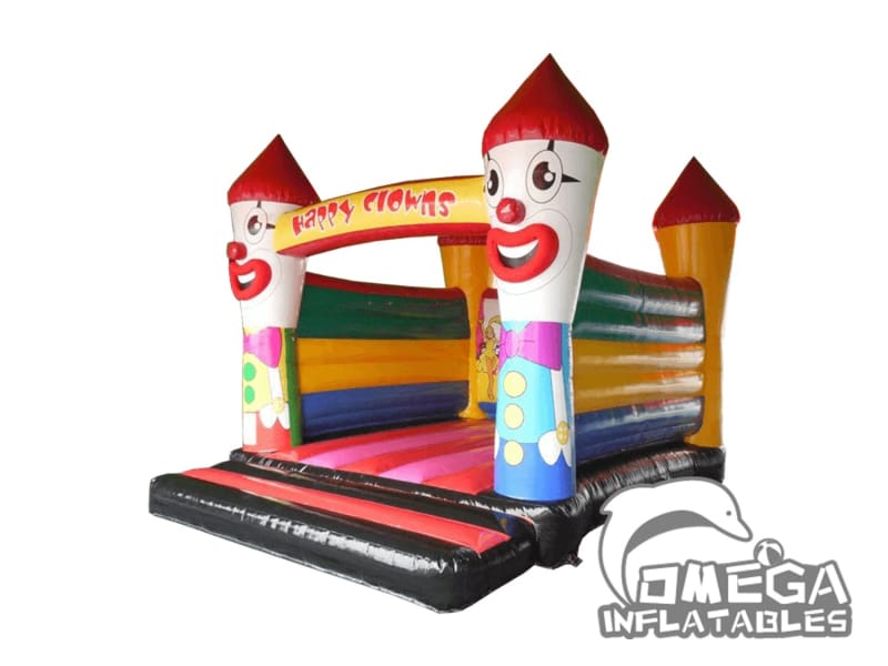 Inflatables 3D Happy Clown Jumping Castle