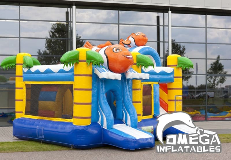 Inflatables Clown fish Jumper Combo