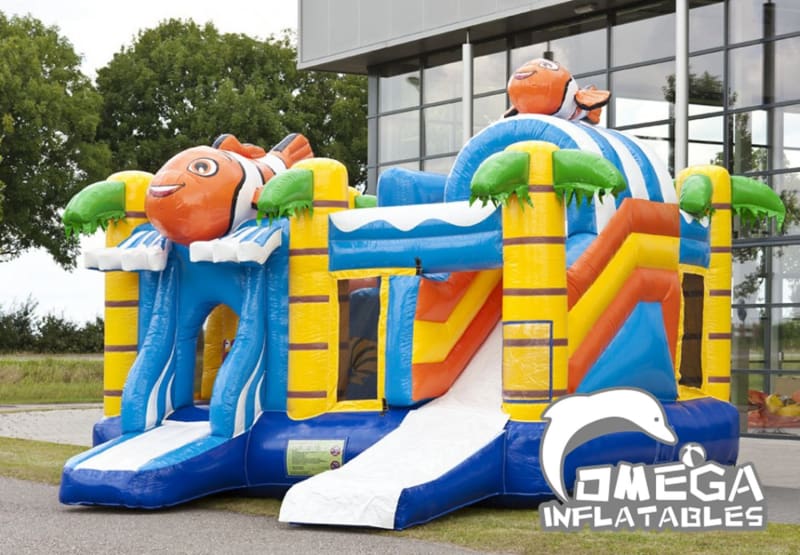 Inflatables Clown fish Jumper Combo