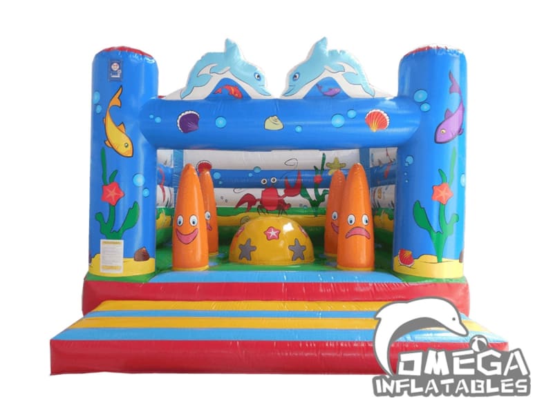 Inflatables Dolphin Small Multiplay bouncer