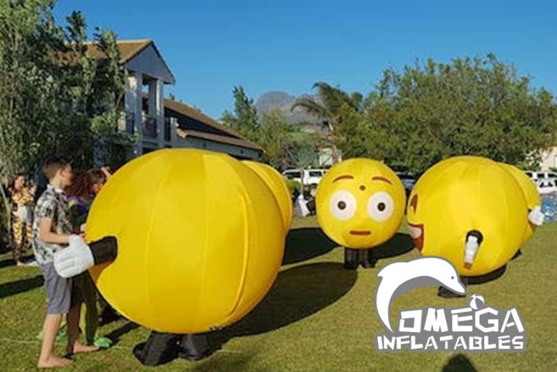 Inflatables Emoji Mascot - Omega Inflatables