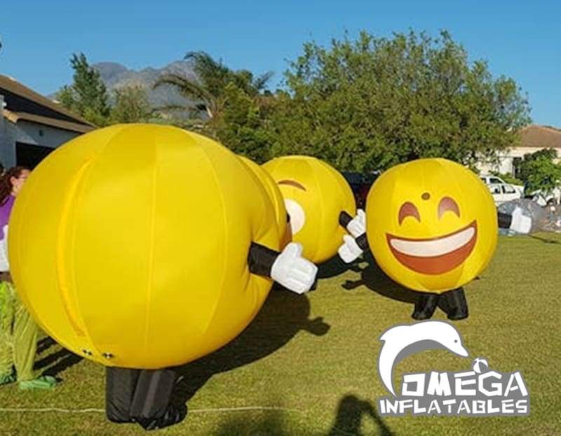 Smiley Inflatable Omega Inflatables Factory - Inflatables Emoji Mascot