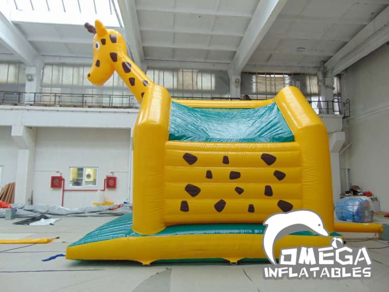 Inflatables Giraffe Bouncy Castle
