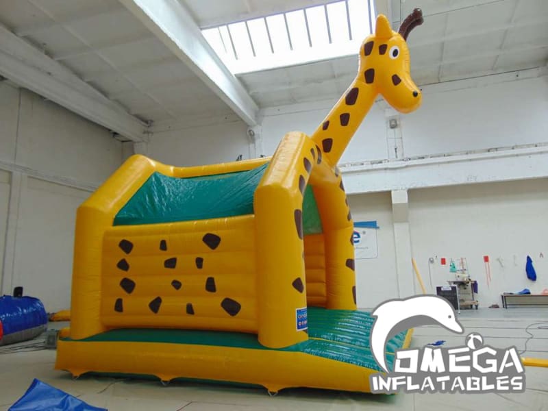 Inflatables Giraffe Bouncy Castle