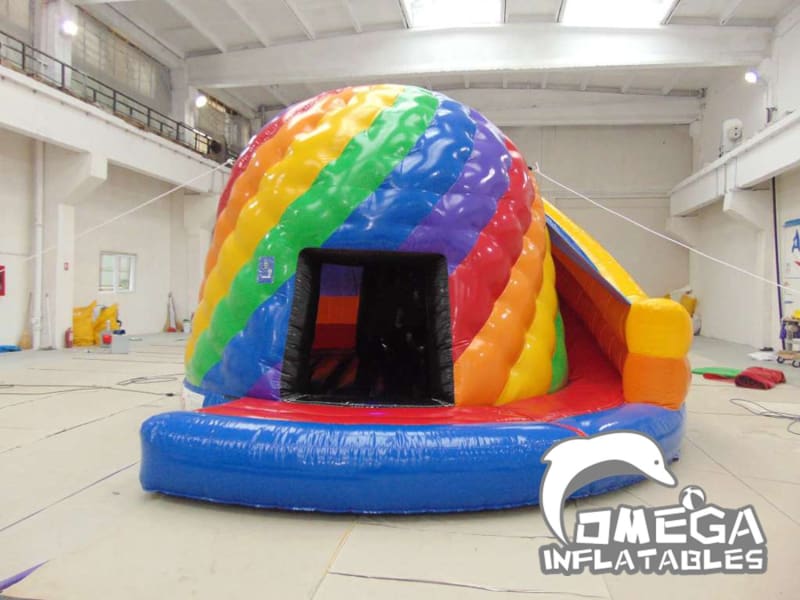 Inflatables Helter Twist Dome bounce castle