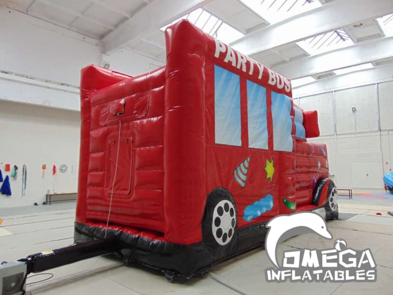 Inflatables jumping Disco Party Bus