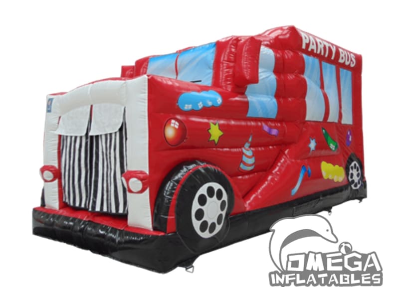 Inflatables jumping Disco Party Bus