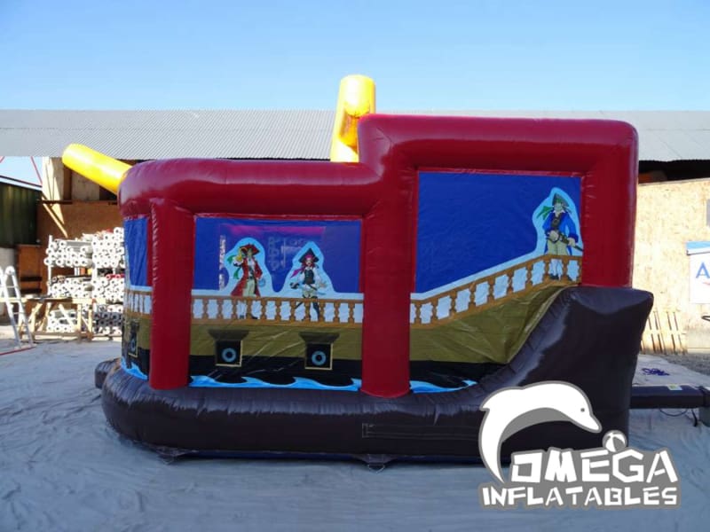 Inflatables Pirate Ship Bouncy Castle