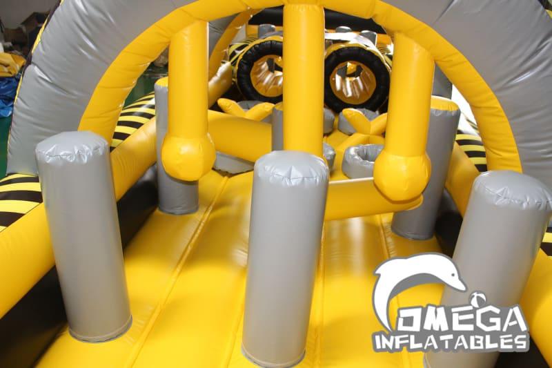 Interactive Atomic Obstacle Course with Pool
