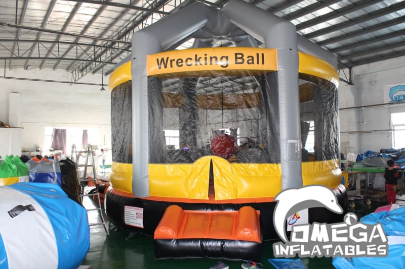 Interactive Inflatable Wrecking Ball Game
