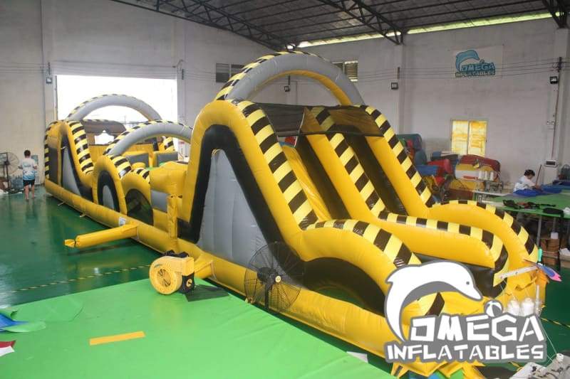 Interactive Toxic Nuclear Inflatable Obstacle Course - Omega Inflatables