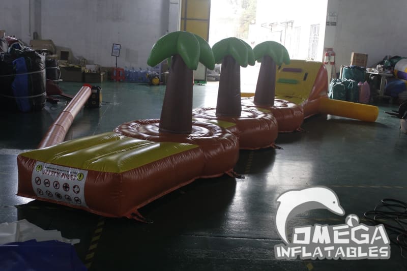 Jungle Inflatable Water Obstacle Course