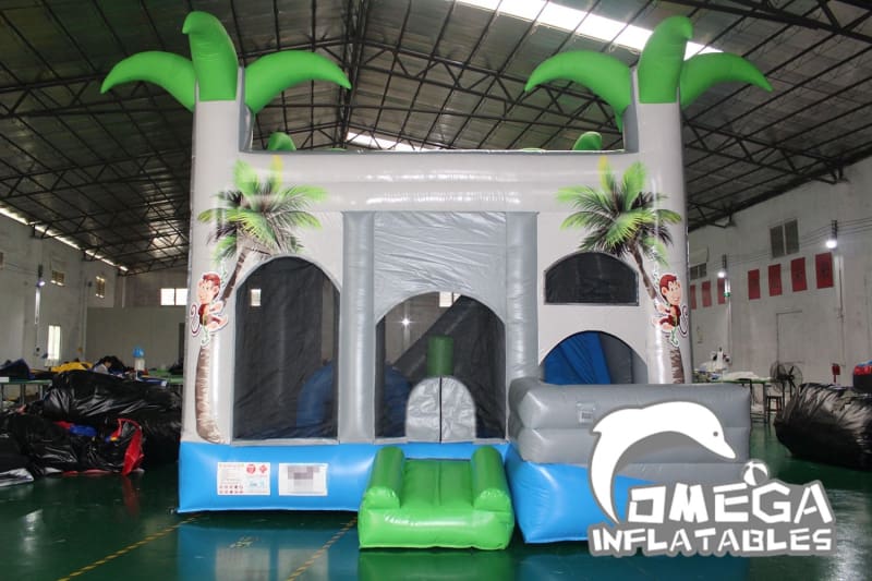 Jungle Monkey Jumping Castle