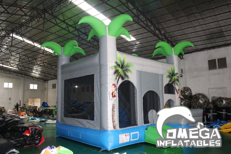 Jungle Monkey Jumping Castle