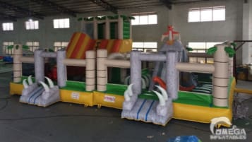 Jurassic (Dinosaur) Inflatable Funland