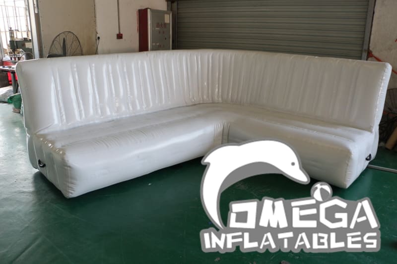 L-Shaped Inflatable Sofa