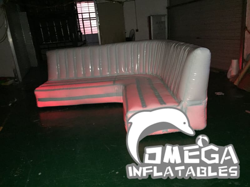 L-Shaped Inflatable Sofa