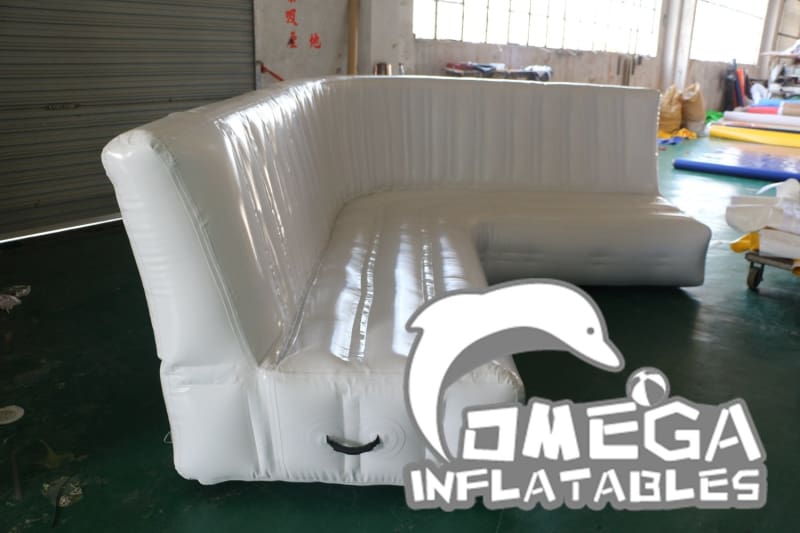 L-Shaped Inflatable Sofa