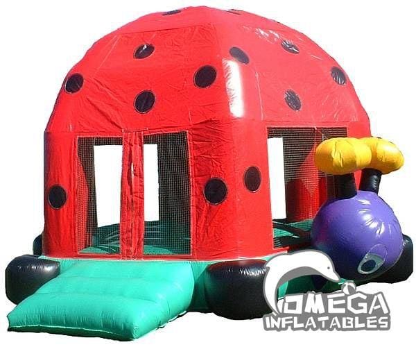 Omega Inflatables Factory - Ladybug Inflatable Bounce