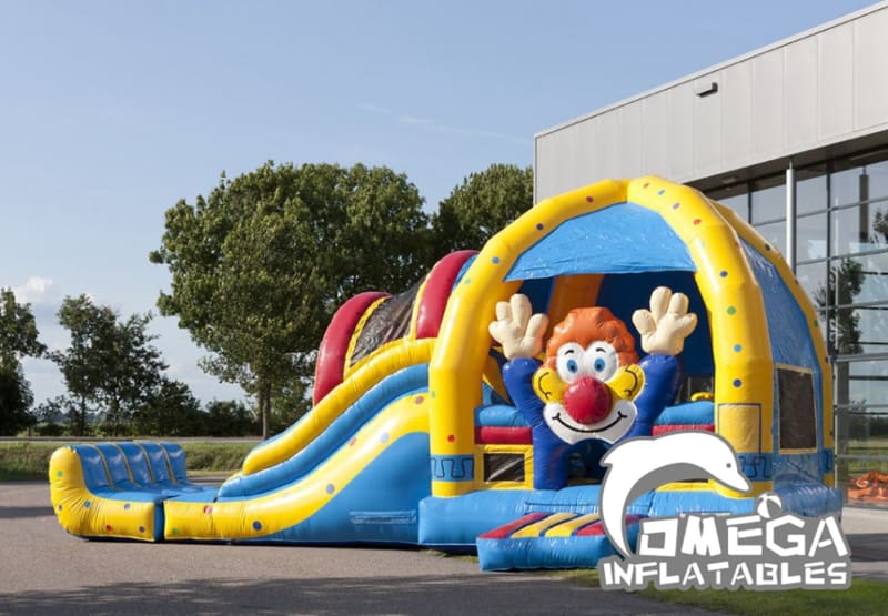 Large Inflatables Clown Jumper Combo