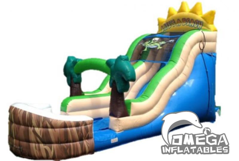 Lifes a Beach Water Slide