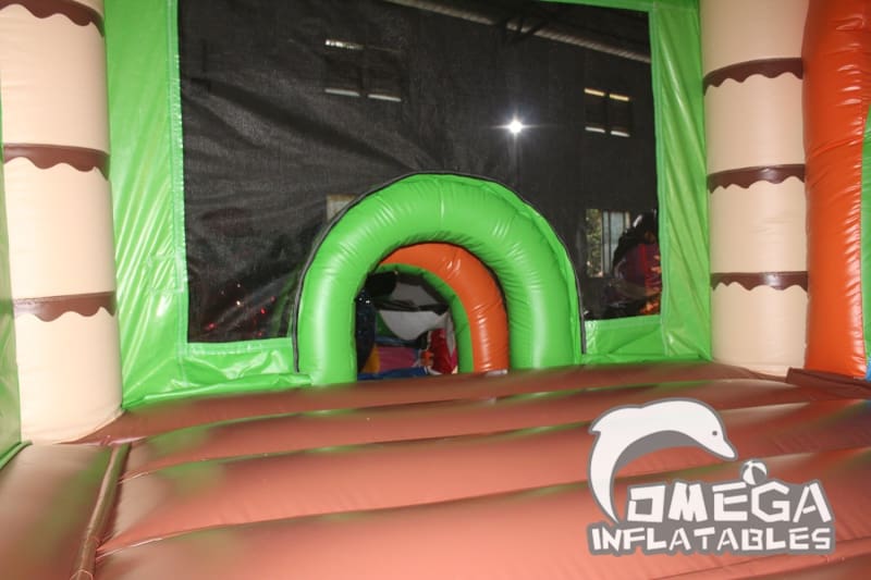 Mega Tropical Inflatable Water Combo