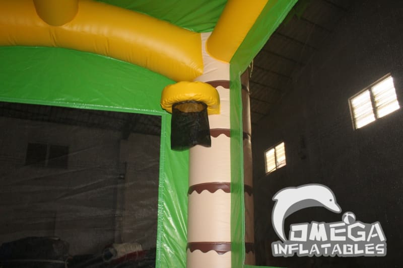 Mega Tropical Inflatable Water Combo