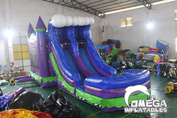 Omega Inflatables Factory - Mermaid Inflatable Wet Dry Combo