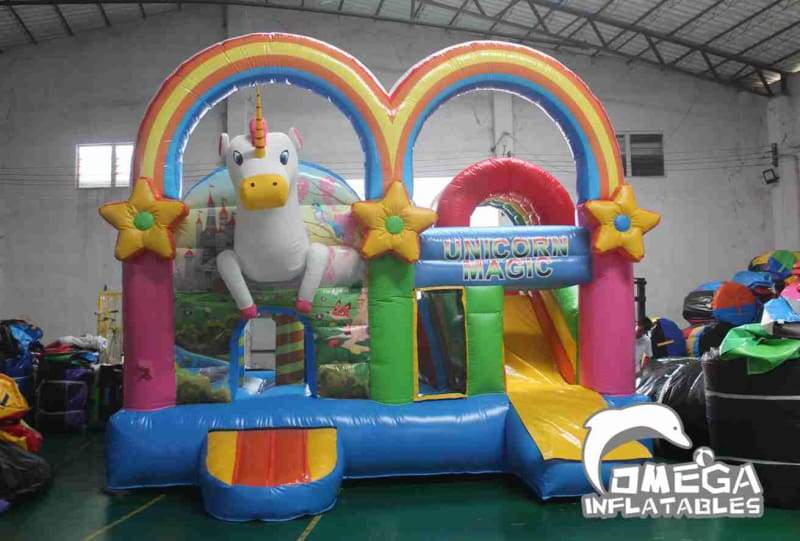 Multiplay Unicorn Bouncy Castle Inflatable Factory