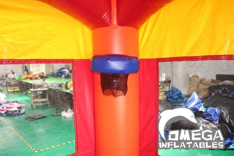 Multiple Colors Castle Bouncy House