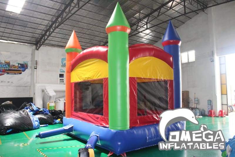 Multiple Colors Castle Bouncy House