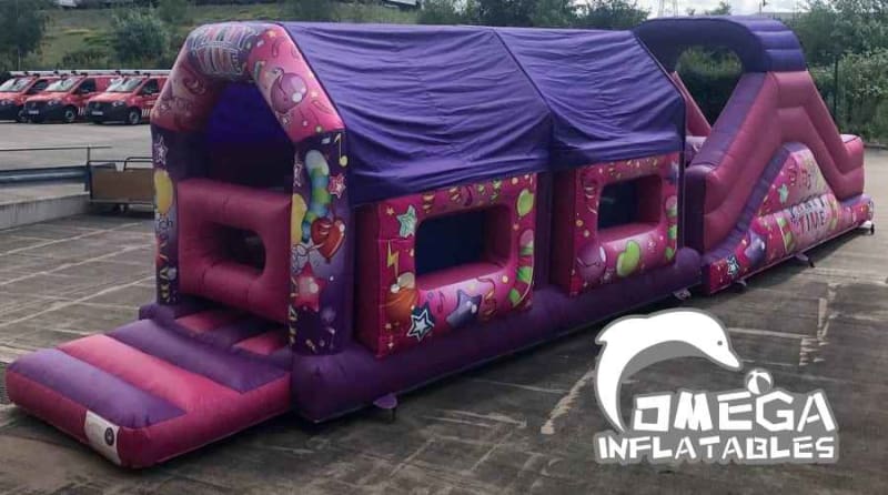 Party Theme Obstacle Course for Girls