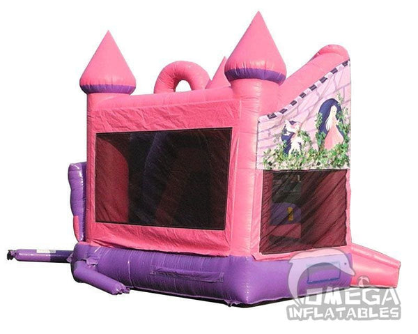 Omega Inflatables Factory - Pink Princess Inflatable Combo