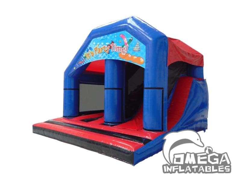 Play & Slide Bouncer with Climbing Wall