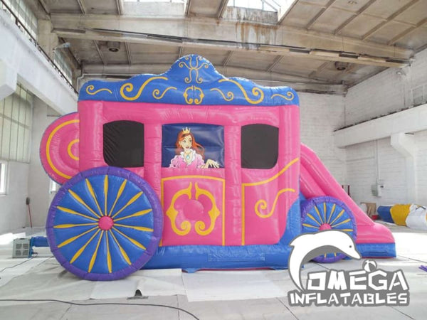 Omega Inflatables Factory - Princess Carriage Combo
