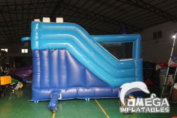 Omega Inflatables Factory - Princess Ice Castle Inflatable Combo