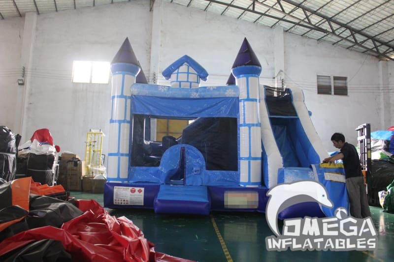 Princess Ice Castle Inflatable Combo