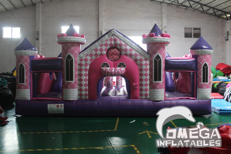 Princes Inflatable Omega Inflatables Factory - Princess Inflatable Playland for Kids