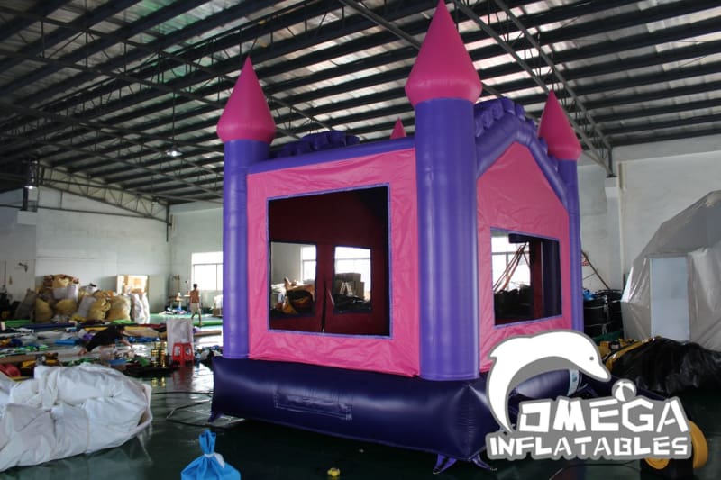 Purple & Pink Queen Bouncy Castle