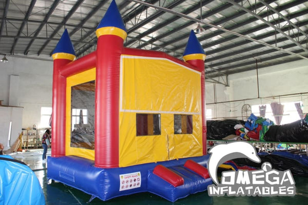 Omega Inflatables Factory - Red Bounce House