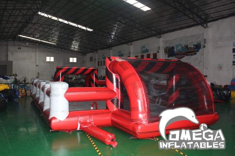 Omega Inflatables Factory - Red Marble Human Football