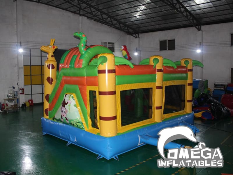 Safari Inflatables Combo Jumper