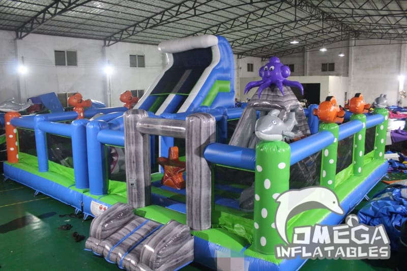 Sea World Inflatable Playground