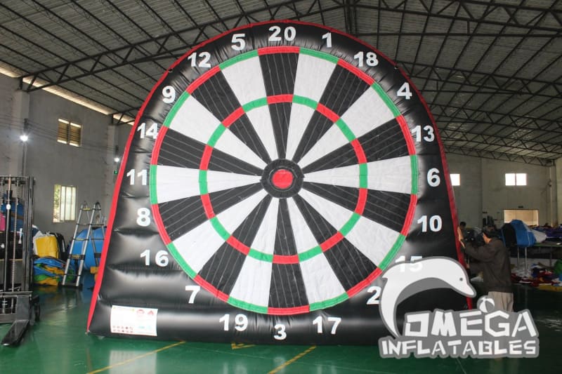 Single-Sided Football/Soccer Dart Board with Velcro Balls