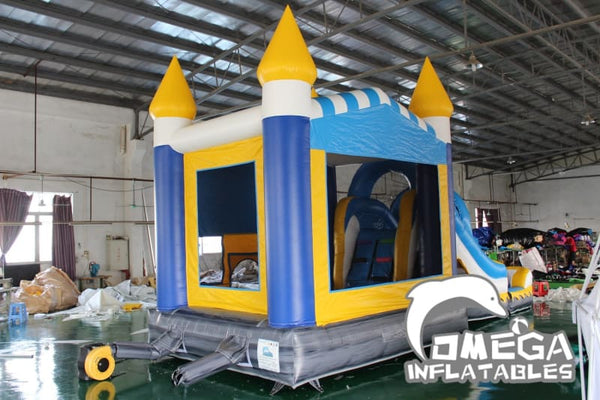 Omega Inflatables Factory - Skyline Castle Wet Dry Combo